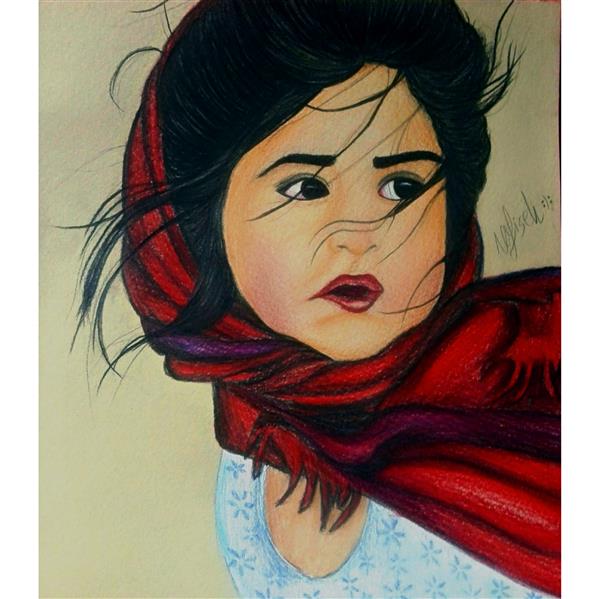 هنر نقاشی و گرافیک محفل نقاشی و گرافیک نفیسه امیری - Nafiseh Amiri  #مدادرنگی#نقاشی_دختر#نفیسه_امیری
:(: