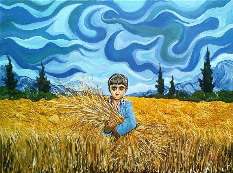 هنر نقاشی و گرافیک محفل نقاشی و گرافیک peyman_karandi_art نام تابلو : از چشمانش بپرس
تکنیک：اکرلیک
ابعاد：۴۵ × ۶۰