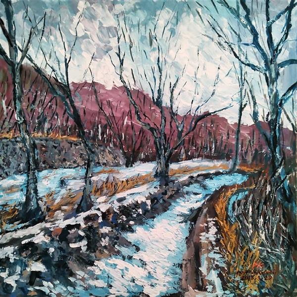 هنر نقاشی و گرافیک محفل نقاشی و گرافیک peyman_karandi_art نام تابلو : زمستان در ارتفاعات گیلان
تکنیک：اکرلیک
ابعاد：30 ×30