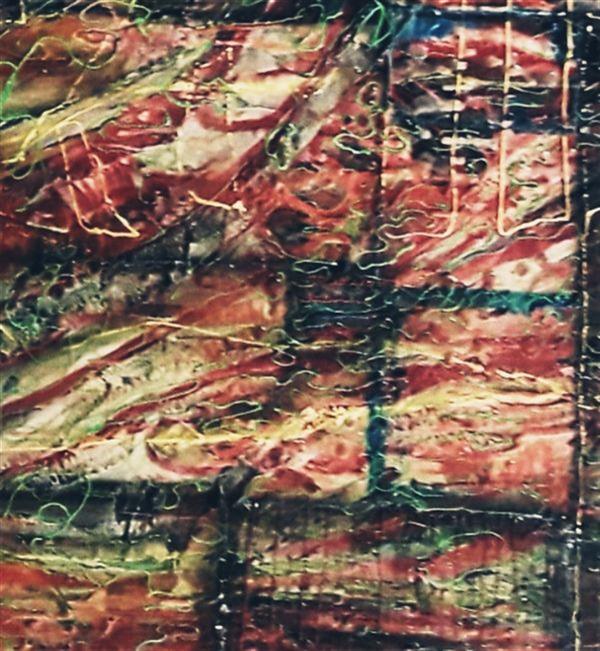 هنر نقاشی و گرافیک محفل نقاشی و گرافیک Mohammad hame kesh نام ؛ دنیای گیج ابعاد ۱۰۰×۱۰۰ تکنیک رنگ روغن