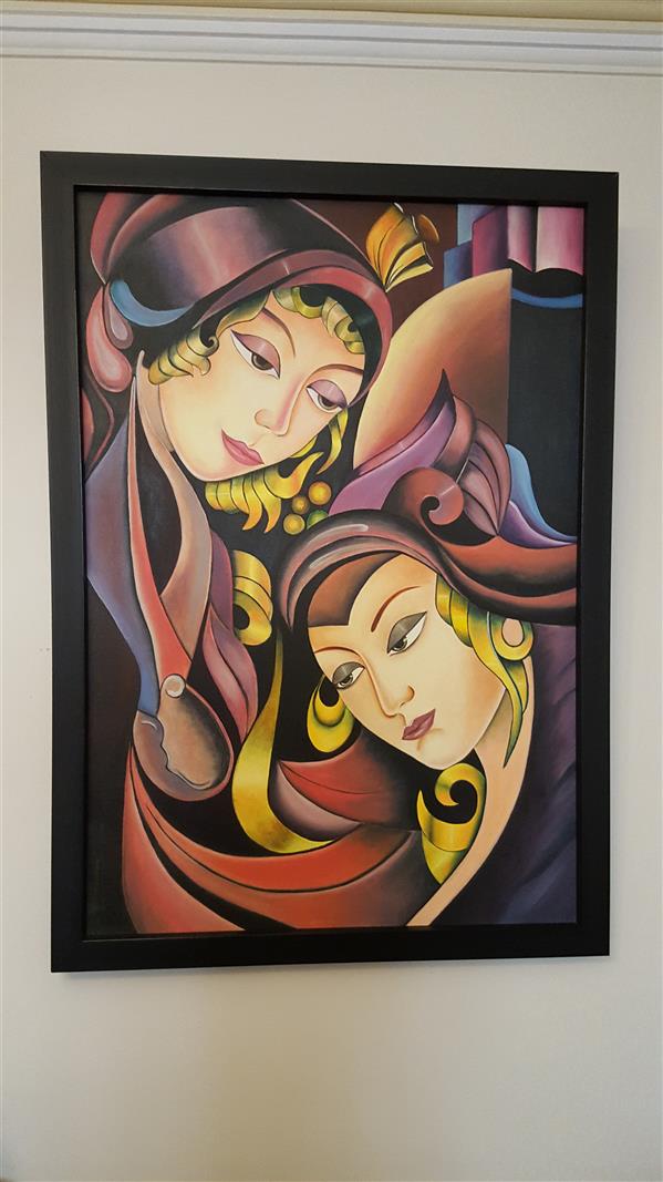 هنر نقاشی و گرافیک محفل نقاشی و گرافیک Samira_hamediiii سایز ۱۱۰×۹۰
رنگ روغن #وینذور 
به همراه قاب