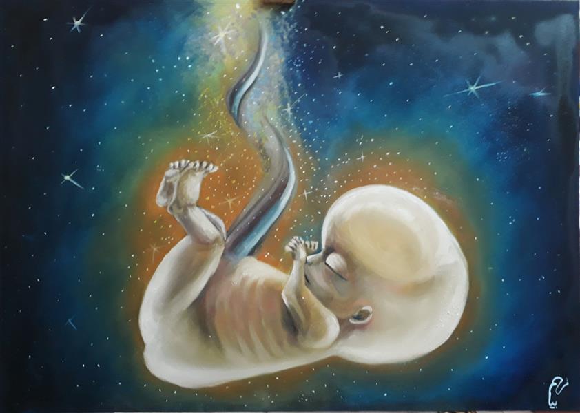 هنر نقاشی و گرافیک محفل نقاشی و گرافیک Merybayani ابعاد:50×70
تکنیک:رنگ روغن
نام اثر:تولد کهکشان