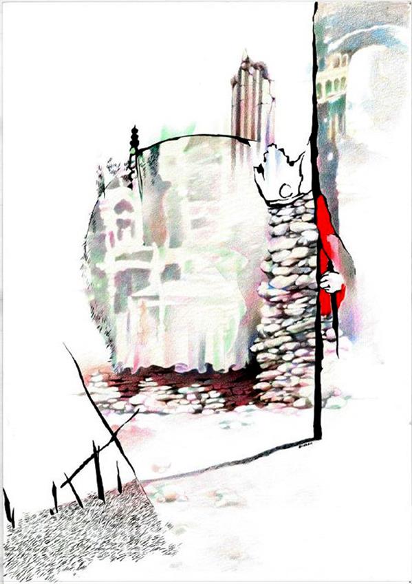 هنر نقاشی و گرافیک محفل نقاشی و گرافیک بوژان رحیمی رنگ و روغن روی بوم #۵۰ × ۷۰ سانتیمتر #به همراه قاب و پاسپارتو