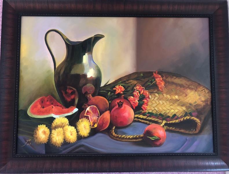 هنر نقاشی و گرافیک محفل نقاشی و گرافیک مرضیه شمس #رنگ روغن٥٠در٧٠