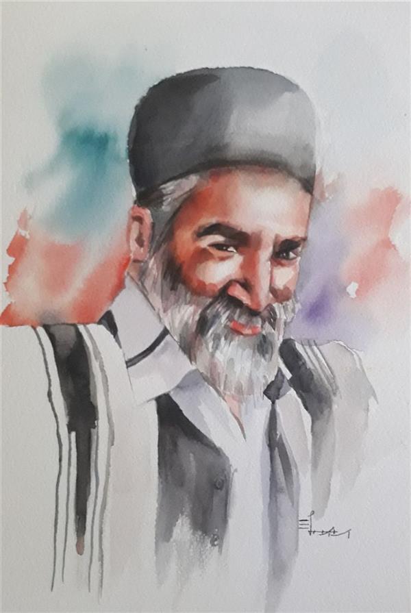 هنر نقاشی و گرافیک محفل نقاشی و گرافیک الهام نیک روش #آبرنگ