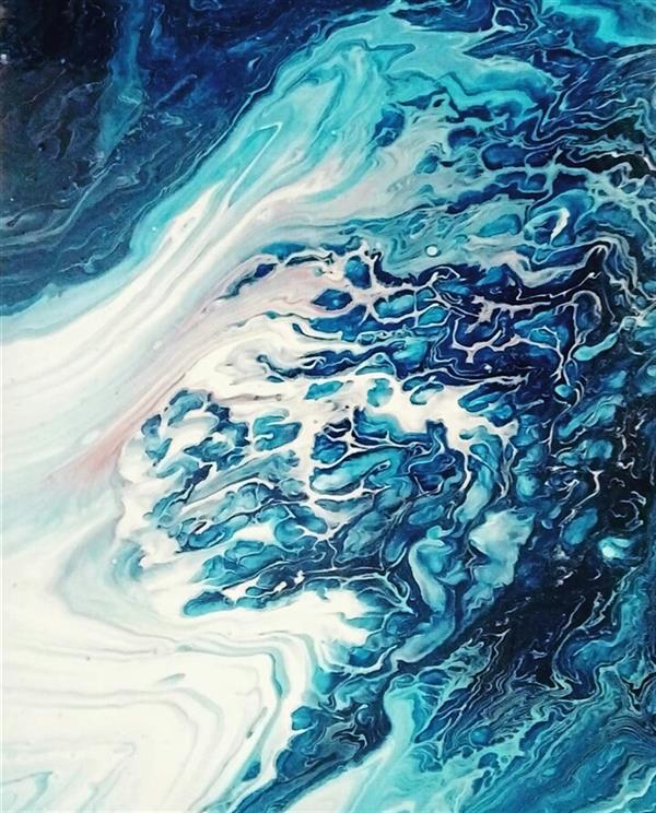 هنر نقاشی و گرافیک محفل نقاشی و گرافیک Zahra-arts #اکرلیک #12×8#دوتا 100