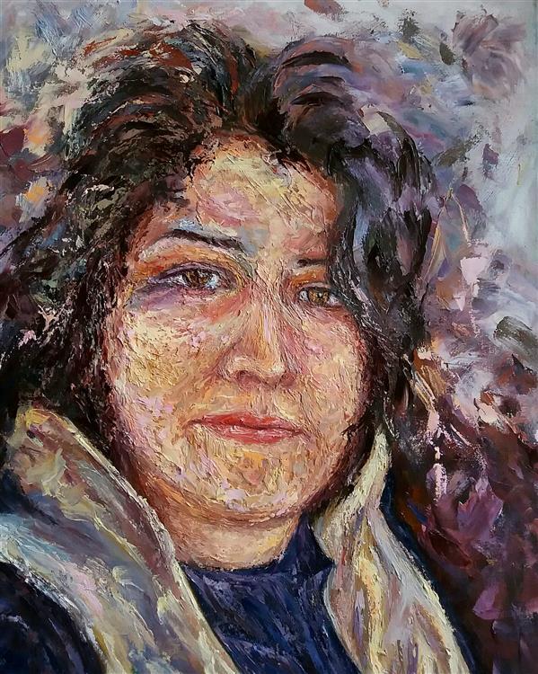 هنر نقاشی و گرافیک محفل نقاشی و گرافیک نگار رنگ روغن -پرتره
