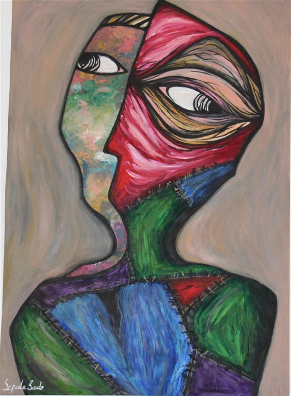 هنر نقاشی و گرافیک محفل نقاشی و گرافیک Sepide_sadr جا مانده از درون
#اکسپرسیونیسم #رنگ روغن
۵۰ × ۳۵