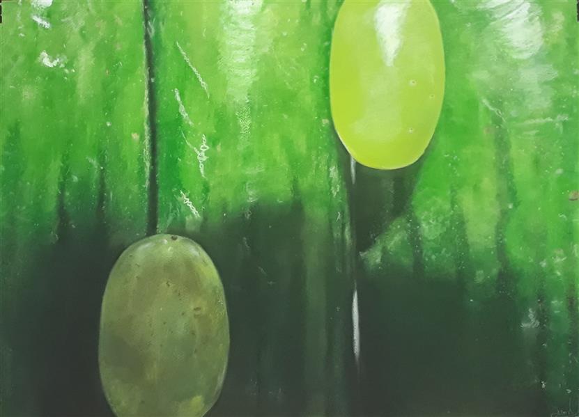 هنر نقاشی و گرافیک محفل نقاشی و گرافیک Samira omidali گواش وپاستل روی مقوا 
98تضاد نور وسایه