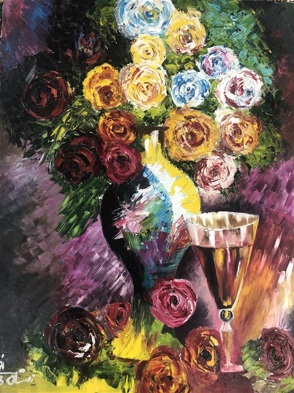 هنر نقاشی و گرافیک محفل نقاشی و گرافیک Haniyeh-fathii رنگ روغن 
ابعاد ١٠٠در ٧٠