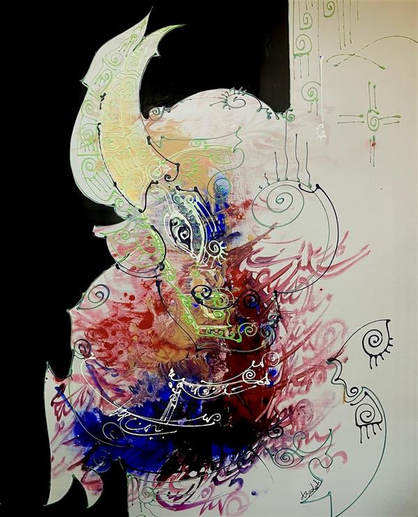 هنر نقاشی و گرافیک محفل نقاشی و گرافیک Azadeh sadeghi javid اکریلیک روی بوم ، ۱۴۰۱ ، آزاده صادقی جاوید