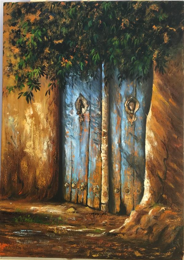 هنر نقاشی و گرافیک محفل نقاشی و گرافیک fatemehadinzd رنگ روغن روی بوم
سایز ۷۰*۵۰