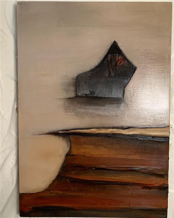 هنر نقاشی و گرافیک محفل نقاشی و گرافیک مونا ایمانی  #abstrate #oilpaintonconvas