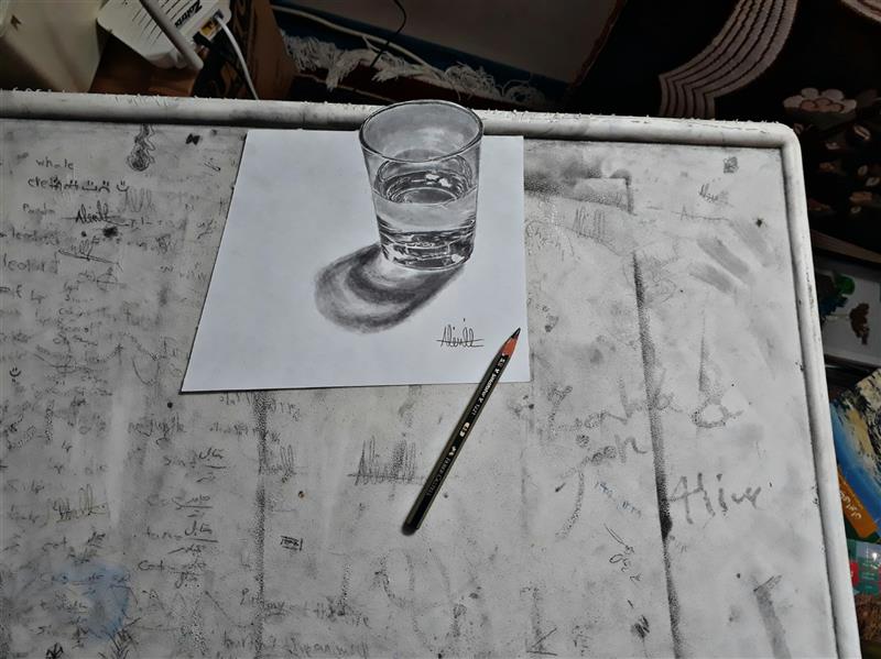 هنر نقاشی و گرافیک محفل نقاشی و گرافیک علی موجرلو #3D #3D_panit #paint #blak_pen #سه بعدی #سیاه قلم #طراحی # #Ali_mjl#نقاشی_سه_بعدی