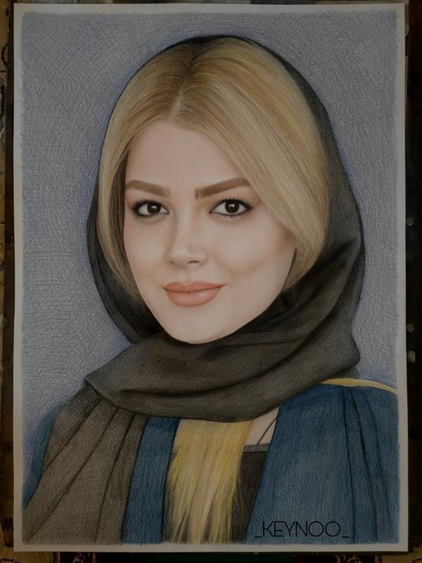هنر نقاشی و گرافیک محفل نقاشی و گرافیک محمد خلیلی اردلی  تکنیک مدادرنگی