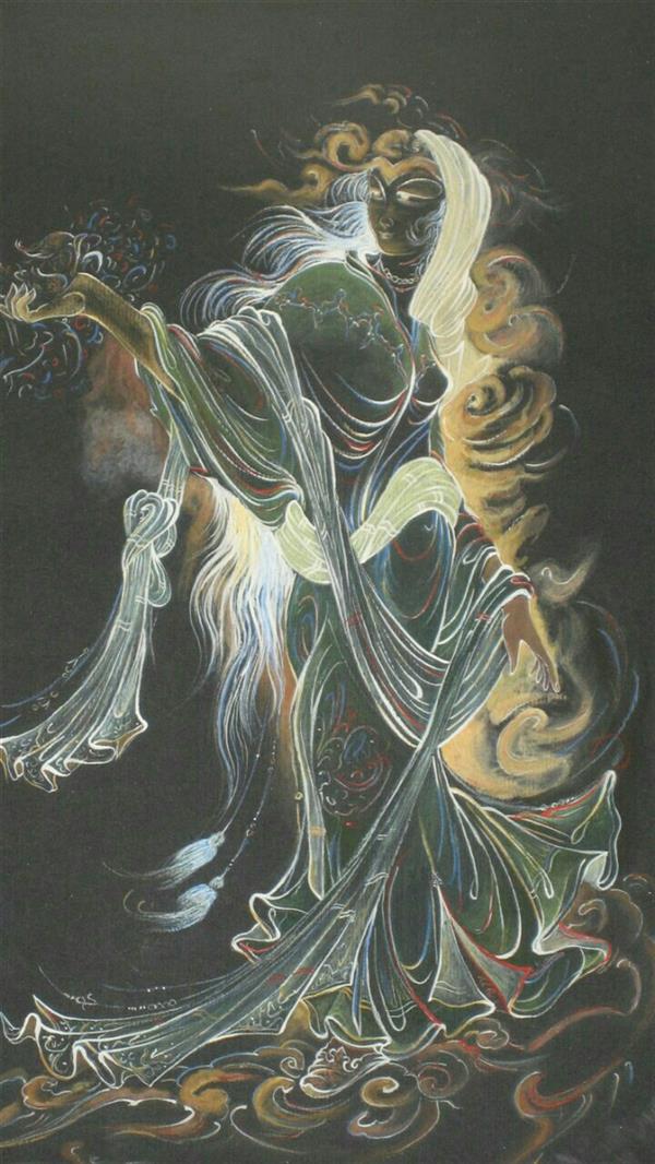 هنر نقاشی و گرافیک محفل نقاشی و گرافیک  الهه اکبری 40×60
کار روی مقوا
رنگ گواش و آبرنگ