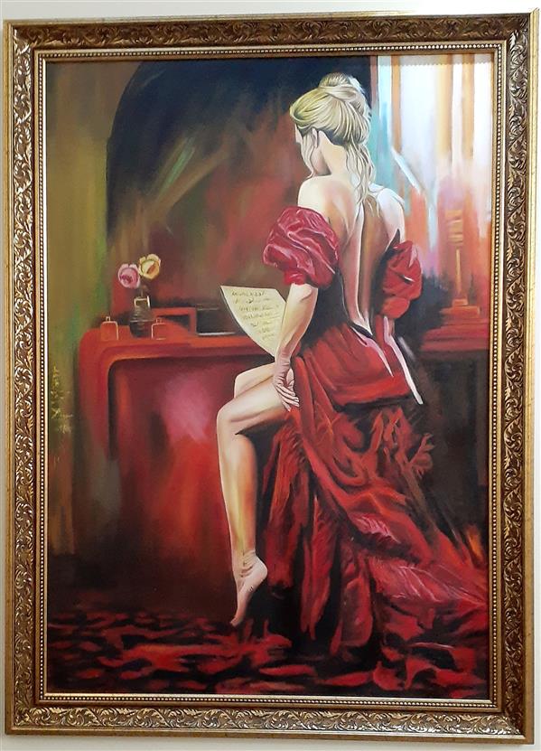 هنر نقاشی و گرافیک محفل نقاشی و گرافیک بهاره دوره گرد در ابعاد ۱۰۰×۷۰