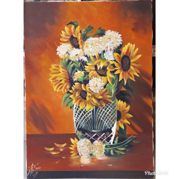 هنر نقاشی و گرافیک محفل نقاشی و گرافیک یاسمین معینی پور نقاشی گل های افتابگردان
سایز: ۵۰ * ۷۰
رنگ روغن