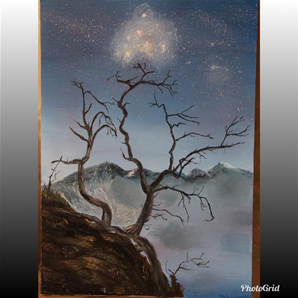هنر نقاشی و گرافیک محفل نقاشی و گرافیک یاسمین معینی پور رنگ روغن 
سایز :۵۰ * ۷۰