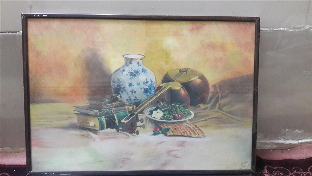 هنر نقاشی و گرافیک محفل نقاشی و گرافیک مریم نصرت پور تابلو مدادرنگی درابعاد 35×50