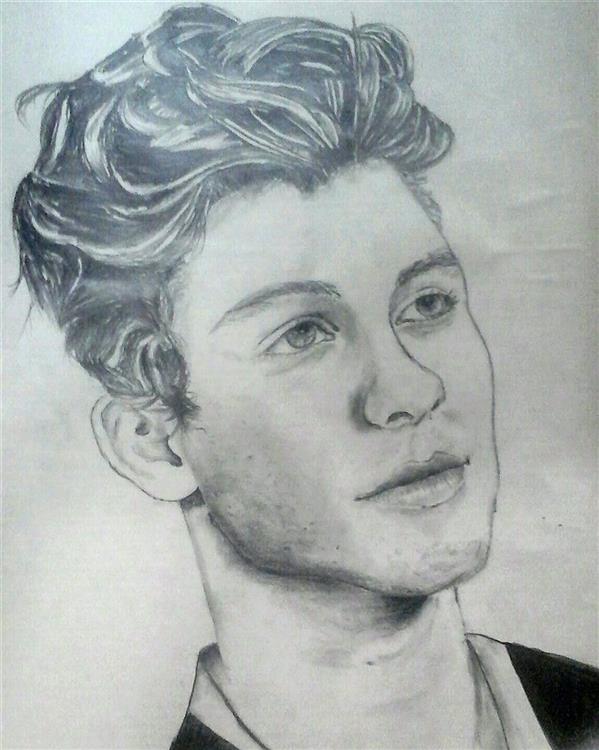 هنر نقاشی و گرافیک محفل نقاشی و گرافیک حنانه صابری تصویرخواننده:(shawn mendes) 
تکنیک مداد