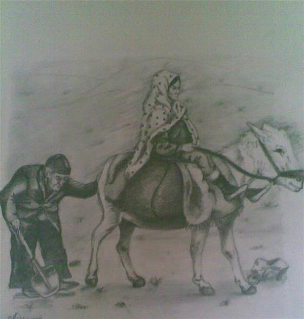 هنر نقاشی و گرافیک محفل نقاشی و گرافیک نسرین دهقان سادگی