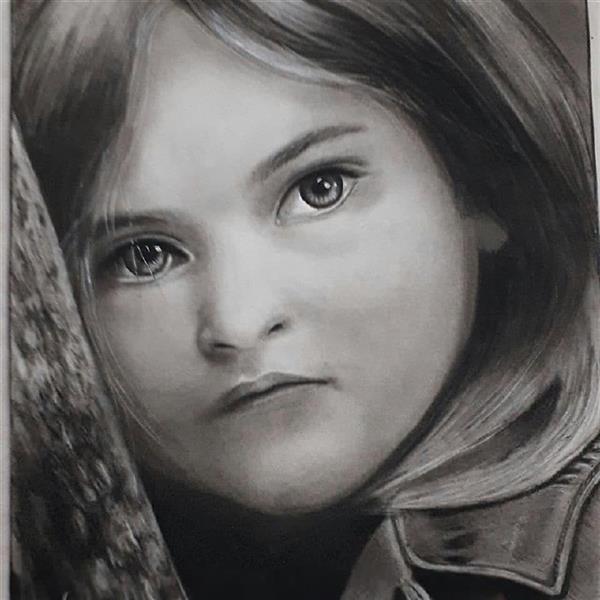 هنر نقاشی و گرافیک محفل نقاشی و گرافیک زینب پورکمر سیاه قلم_سایز ۳۰ . ۴۰