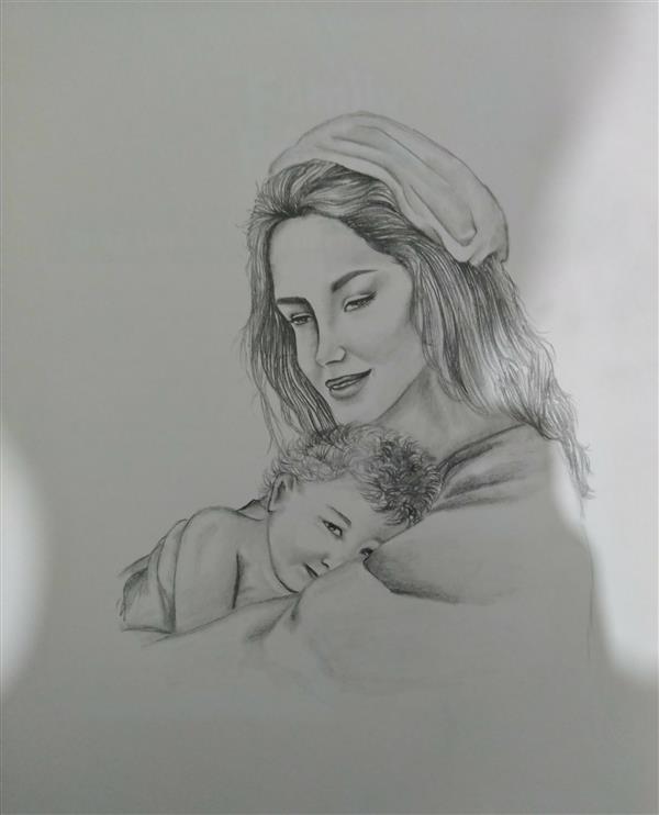 هنر نقاشی و گرافیک محفل نقاشی و گرافیک Negin-B ....Mother is