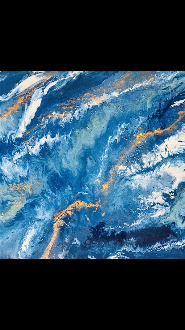 هنر نقاشی و گرافیک محفل نقاشی و گرافیک مهسا سامی نام اثر امواج اقیانوس
تکنیک #ابستره انتزاعی 
متریال #اکریلیک 
ابعاد۵۰*۷۰
