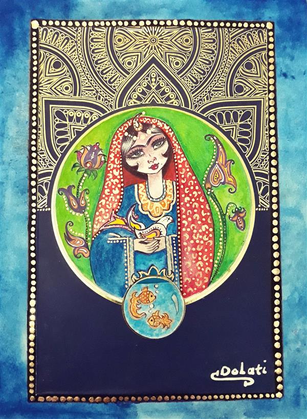 هنر نقاشی و گرافیک محفل نقاشی و گرافیک سمانه دولتی نام اثر : رویش جان
هنرمند تصویرگر: سمانه دولتی
Artist : Samaneh Dolati