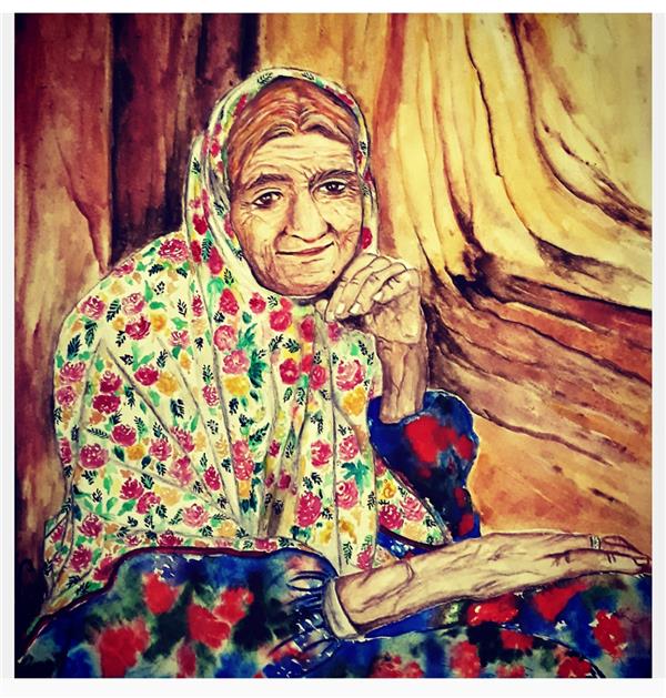 هنر نقاشی و گرافیک محفل نقاشی و گرافیک سمانه دولتی نام اثر : بی بی گل
هنرمند نقاش: سمانه دولتی
تکنیک: آبرنگ