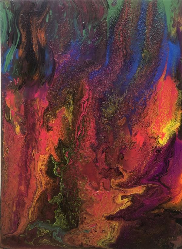 هنر نقاشی و گرافیک محفل نقاشی و گرافیک Arts92 سبک آبستره۴۰*۳۰،رنگ اکرلیک،کار شده بر روی چوب،بدون قاب،در صورت فروش کارها با قاب تحویل داده خواهد شد
