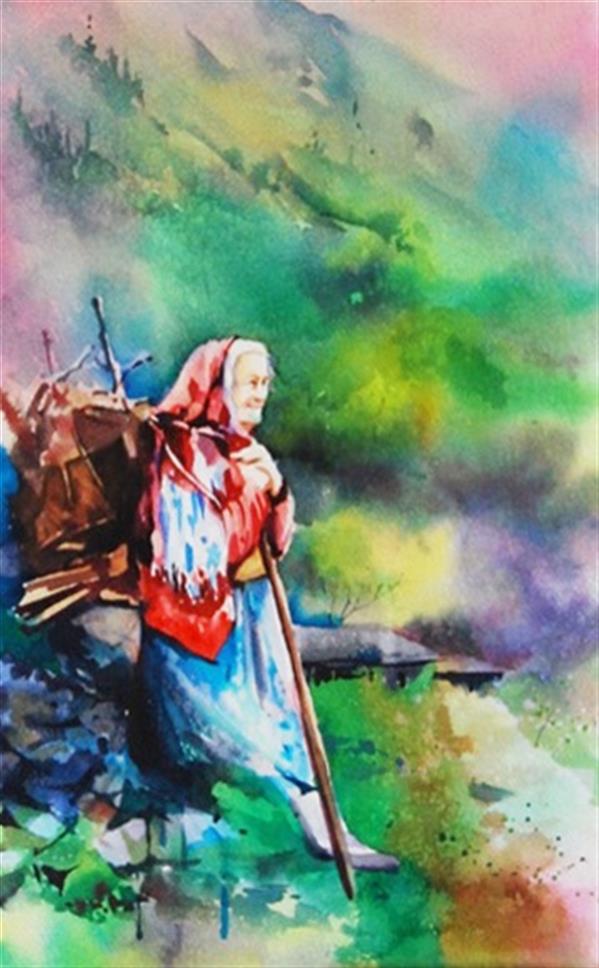 هنر نقاشی و گرافیک محفل نقاشی و گرافیک Farnoosh esfehani 70*50