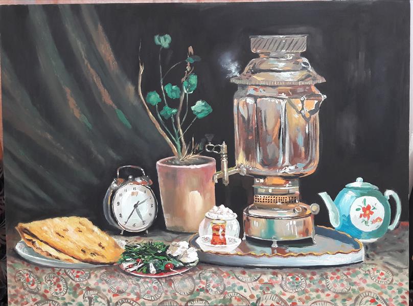هنر نقاشی و گرافیک محفل نقاشی و گرافیک احسان  سایز 60×80