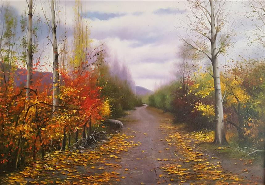 هنر نقاشی و گرافیک محفل نقاشی و گرافیک مونا همتی تکنیک رنگ و روغن، سایز ۵۰*۷۰، سبک رئال