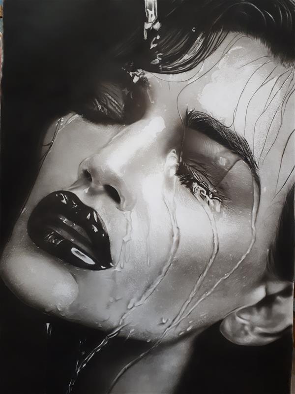 هنر نقاشی و گرافیک محفل نقاشی و گرافیک دوستعلی شعبانی  ۰۹۱۱۱۹۶۱۶۶۴   shabani-art@ سیاهقلم  روی فابریانو   # کنته #پودرذغال
ابعاد ۷۰×۱۰۰