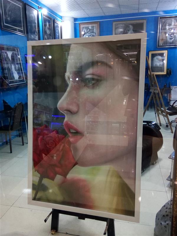 هنر نقاشی و گرافیک محفل نقاشی و گرافیک کوروش دولت یاری پاستل،پرتره،نقاشی