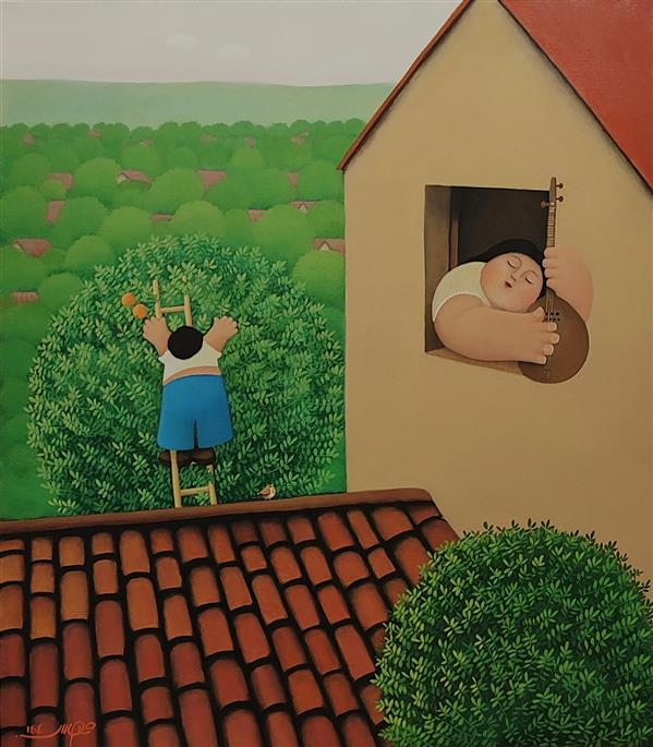 هنر نقاشی و گرافیک محفل نقاشی و گرافیک حمید شاطری اکرولیک روی بوم 
۱۴۰۴
Acrylic on board 2025
Hamid Shateri 
حمید شاطری 