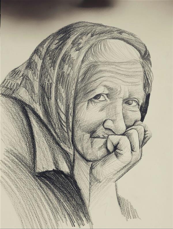 هنر نقاشی و گرافیک محفل نقاشی و گرافیک زهره دلخواه  تکنیک اثر سیاه قلم _اسکیس دست آزاد 
40/50
