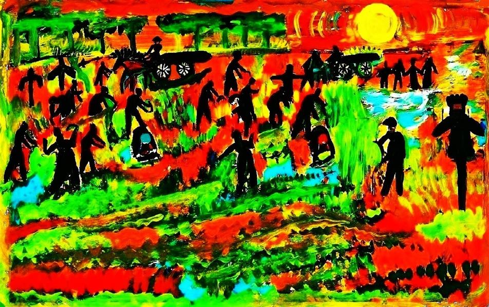 هنر نقاشی و گرافیک محفل نقاشی و گرافیک delaram ardalan عنوان اثر : کار در صبح زود