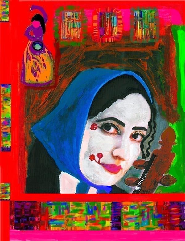 هنر نقاشی و گرافیک محفل نقاشی و گرافیک delaram ardalan زندگی من