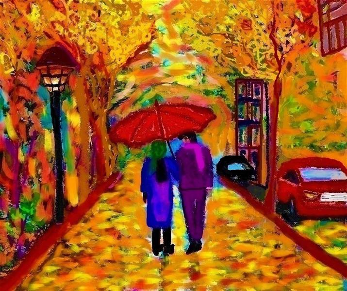 هنر نقاشی و گرافیک محفل نقاشی و گرافیک delaram ardalan عنوان : خاطرات پاییزی