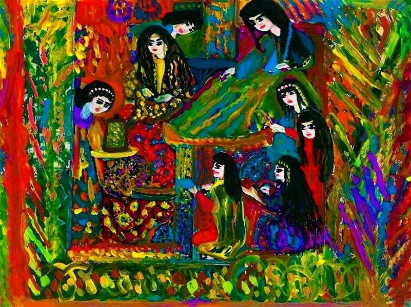 هنر نقاشی و گرافیک محفل نقاشی و گرافیک delaram ardalan عنوان : دختران # 
دلارا اردلان