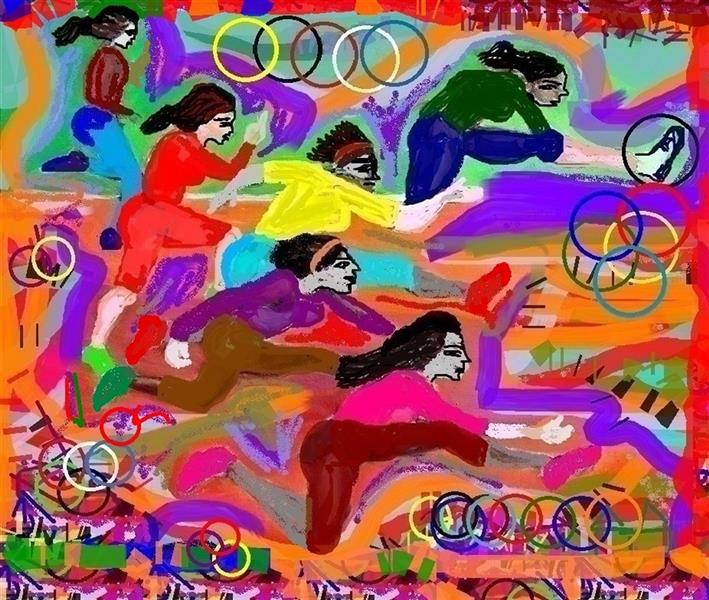 هنر نقاشی و گرافیک محفل نقاشی و گرافیک delaram ardalan المپیک