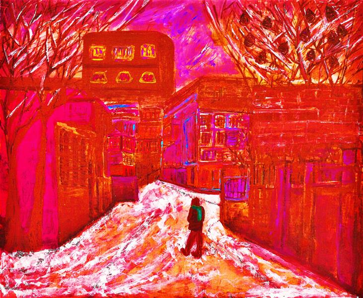 هنر نقاشی و گرافیک محفل نقاشی و گرافیک delaram ardalan برف سرخ و سکوت کاج ها
دلارام اردلان