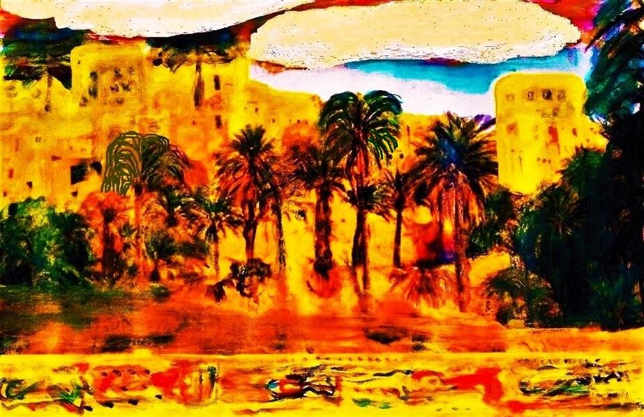 هنر نقاشی و گرافیک محفل نقاشی و گرافیک delaram ardalan نخلستان