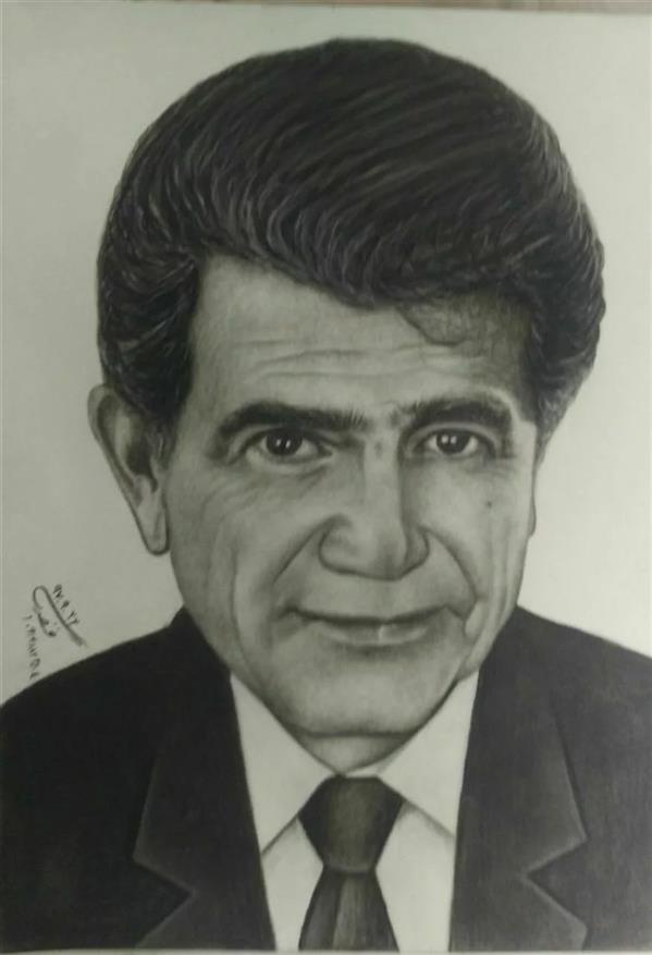هنر نقاشی و گرافیک محفل نقاشی و گرافیک Fereydon afzali نقاشی سیاه قلم استاد شجریان ابعاد
۳۰×۴۰ با قاب مربوطه (سفارش شما دراسرع وقت انجام میشود)