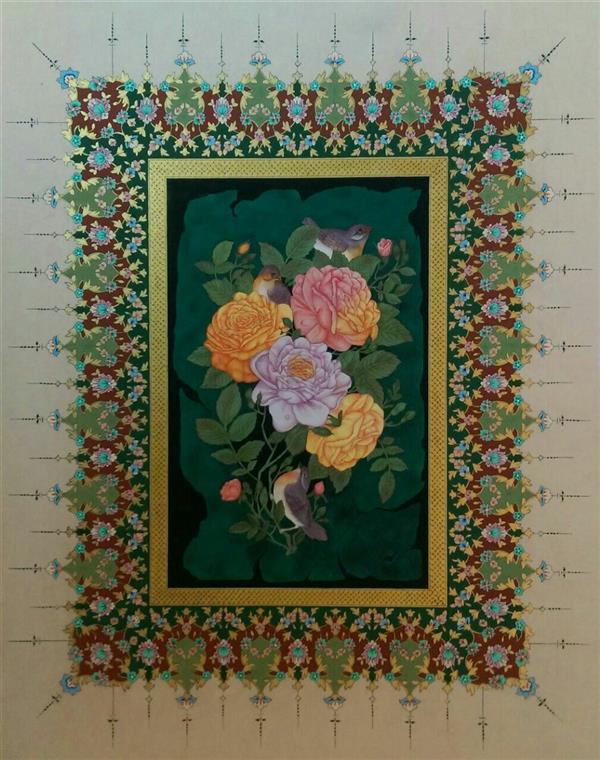 هنر نقاشی و گرافیک محفل نقاشی و گرافیک سولماز راشدزاده تذهیب و گل و مرغ
سایز:45*55با پاسپارتو
متریال:گواش.آبرنگ.اکرلیک
#فروخته_شد
