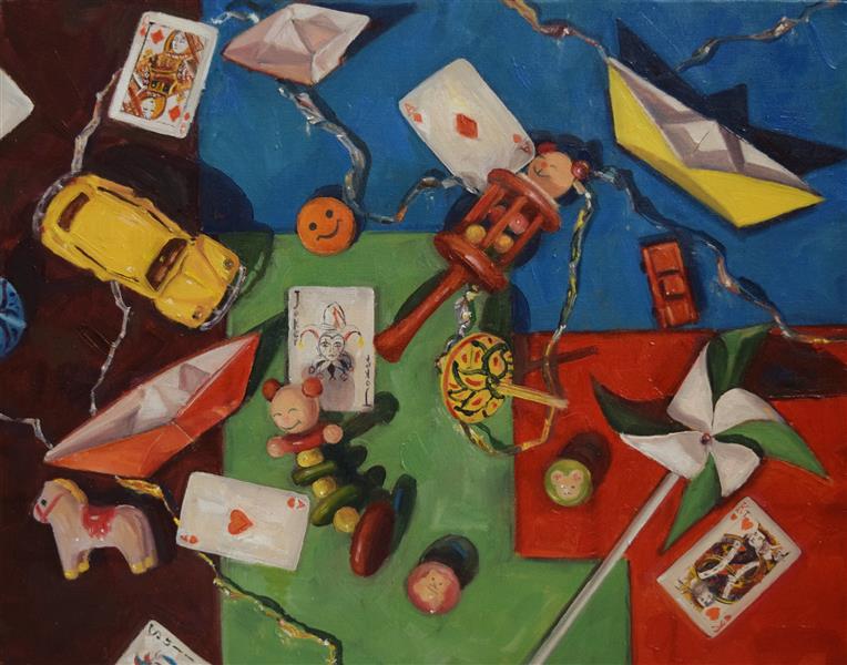 هنر نقاشی و گرافیک محفل نقاشی و گرافیک سولماز راشدزاده رنگ و روغن روی بوم 
سال 2024