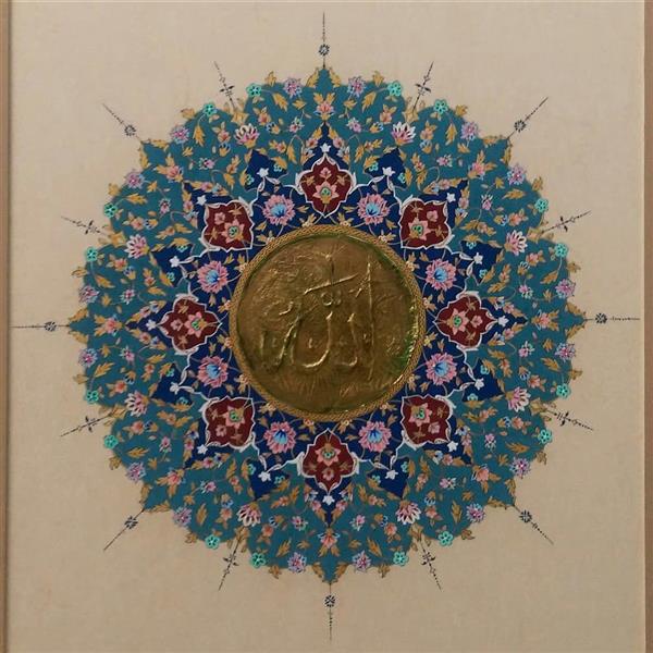 هنر نقاشی و گرافیک محفل نقاشی و گرافیک سولماز راشدزاده اثر تذهیب با مرکز پتینه الله
اکرلیک.گواش.آبرنگ.ورق طلا با پاسپارتو:45*55
#فروخته_شد